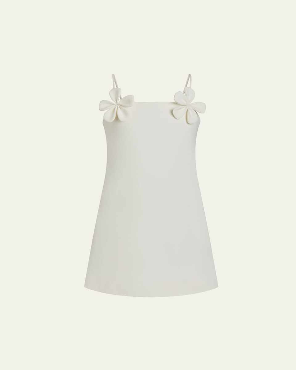 Girl's Clio Dress W/ Floral Applique, Size 6-16